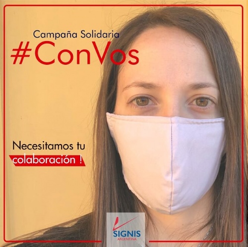 SIGNIS Argentina lanzó la campaña solidaria # Con Vos.