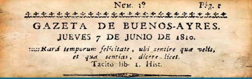 7 de junio. Día del Periodista en la Argentina.