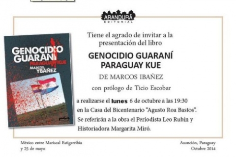 Presentacion del libro: Genocidio Guaraní